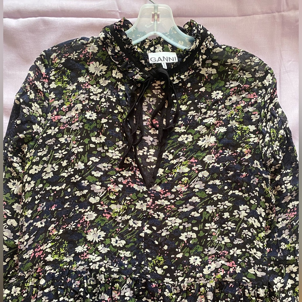 Ganni Floral Dress - Picture 3 of 6